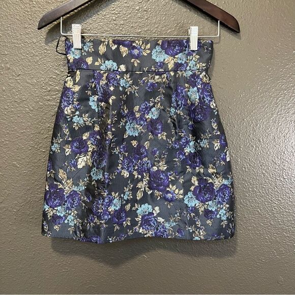 NWT Revolve x Petersyn Dawson Skirt in Brocade | Size XS - Picture 6 of 15